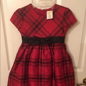 Girls plaid dress